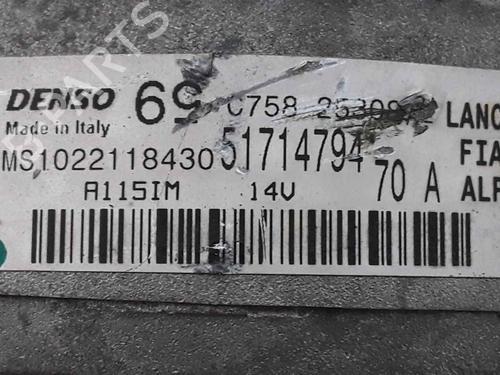 Alternator FIAT PUNTO (188_) 1.2 60 (188.030, .050, .130, .150, .230, .250) | BP25179432M7 