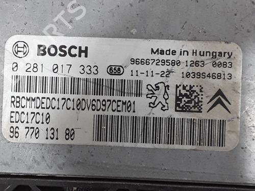 Electronic module PEUGEOT 207 SW (WK_) 1.6 HDi | BP30892263M83