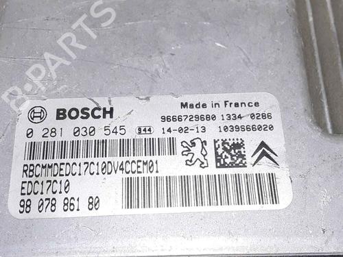 Engine control unit (ECU) CITROËN C3 II (SC_) 1.4 HDi 70 (SC8HZC, SC8HR0, SC8HP4) | BP25195414M57 