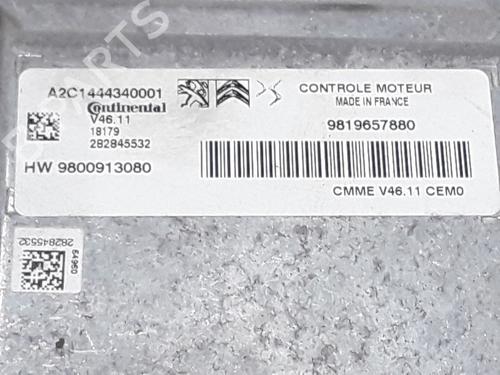 Electronic module CITROËN C3 III (SX) 1.2 VTi 82 | BP39179169M83 - Image 2