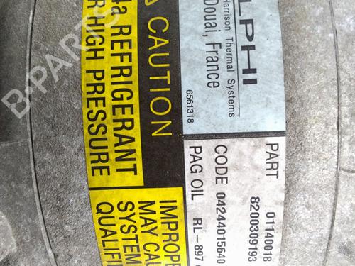 AC compressor RENAULT MEGANE II Coupé-Cabriolet (EM0/1_) 1.9 dCi | BP31691603M34 