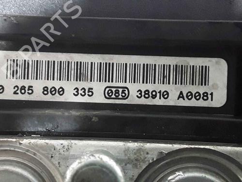 ABS pump RENAULT CLIO II (BB_, CB_) 1.4 16V (B/CB0P, BB13) | BP25166584M43 