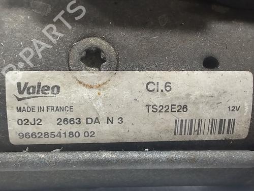 Starter CITROËN C3 II (SC_) 1.6 HDi | BP33750771M8 - Image 2