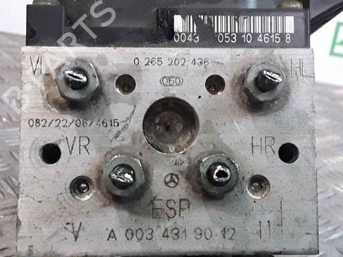ABS pump MERCEDES-BENZ E-CLASS (W210) E 200 CDI (210.007) | BP25162763M43 