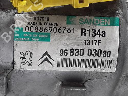 AC compressor PEUGEOT 407 (6D_) 1.6 HDi 110 (6D9HZC, 6D9HYC) | BP37185284M34 - Image 2