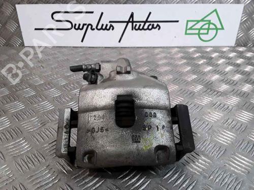 Used Right front brake caliper OPEL CORSA E (X15) 1.4 (08, 68) (90 hp) 25765992