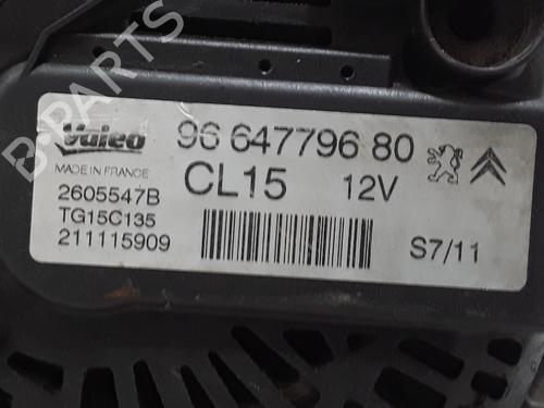 Alternator PEUGEOT 308 I (4A_, 4C_) 1.6 HDi | BP27811681M7 