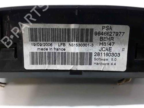 Climate control PEUGEOT EXPERT (224_) 2.0 HDi | BP25170386I5 