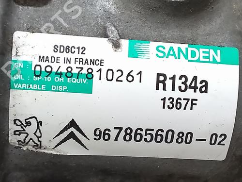 AC compressor CITROËN BERLINGO Box Body/MPV (B9) 1.6 HDi 90 | BP39385018M34 - Image 2