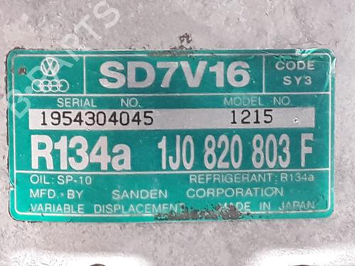 AC compressor VW GOLF IV (1J1) 1.4 16V | BP30331451M34
