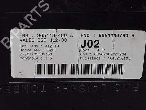 Electronic module PEUGEOT 307 CC (3B) 2.0 16V | BP38713075M83 - Image 3