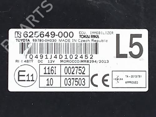 Electronic module TOYOTA AYGO (_B4_) 1.0 (KGB40) | BP38297233M83 - Image 3