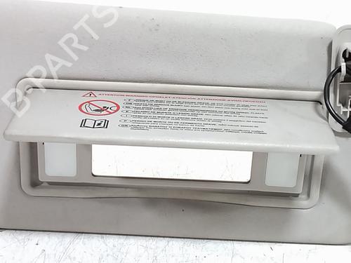 Right sun visor CITROËN C5 III (RD_) 1.6 HDi 115 (RD9HRA, RD9HLA, RD9HL0) | BP38448791I2 - Image 2