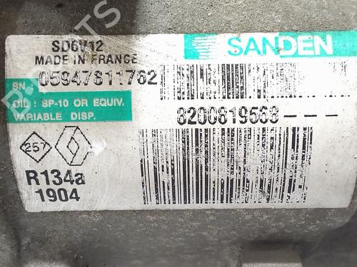 AC compressor RENAULT CLIO III (BR0/1, CR0/1) 1.2 16V (BR0P, CR0P) | BP29756519M34