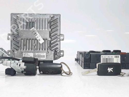 Used Engine control unit (ECU) PEUGEOT 1007 (KM_) 1.4 HDi (68 hp) 25194848