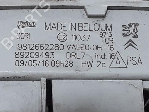 Right daytime light CITROËN C3 II (SC_) 1.6 BlueHDi 100 | BP39540245C103 - Image 2