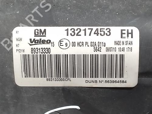 Left headlight OPEL CORSA D (S07) 1.3 CDTI (L08, L68) | BP32456224C28