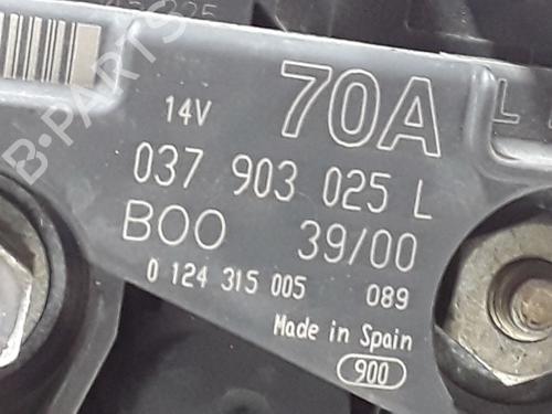 Alternator VW POLO IV (9N_, 9A_) 1.4 16V | BP25176428M7