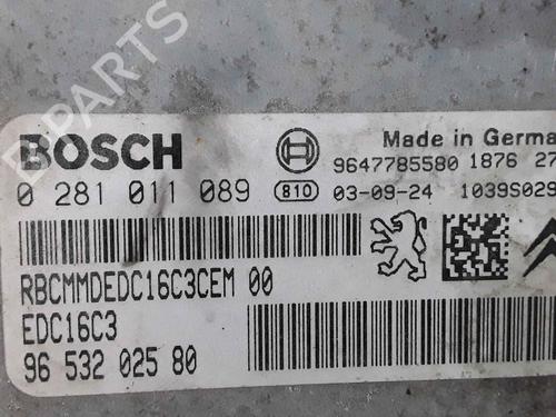 Engine control unit (ECU) PEUGEOT 206 Van 1.4 HDi | BP25194461M57 