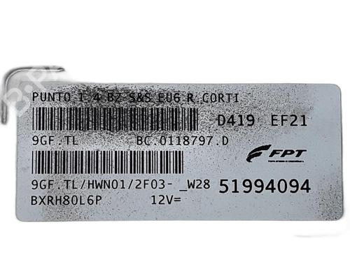 Electronic module FIAT PUNTO (199_) 1.4 (199AXB1A, 199BXB1A, 199BXB11, 199AXB11) | BP28309441M83 