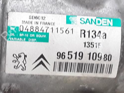 AC compressor PEUGEOT 207 (WA_, WC_) 1.6 HDi 110 | BP30138706M34