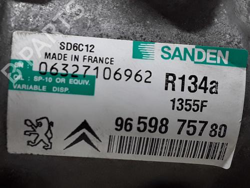 AC compressor PEUGEOT 207 (WA_, WC_) 1.6 HDi | BP28081525M34 
