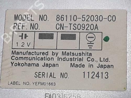 Radio TOYOTA YARIS (_P1_) 1.3 (NCP10, SCP12_) | BP25189737E6 