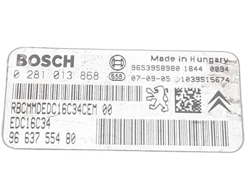 Elektronisk modul PEUGEOT 207 (WA_, WC_) 1.6 HDi | BP29756505M83