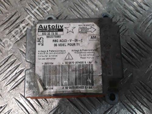 ECU airbags PEUGEOT 206 Hatchback (2A/C) 1.4 HDi eco 70 | BP25162542M53 