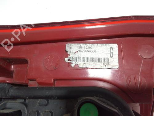 Left taillight PEUGEOT 5008 (0U_, 0E_) 1.6 HDi | BP26402501C34 