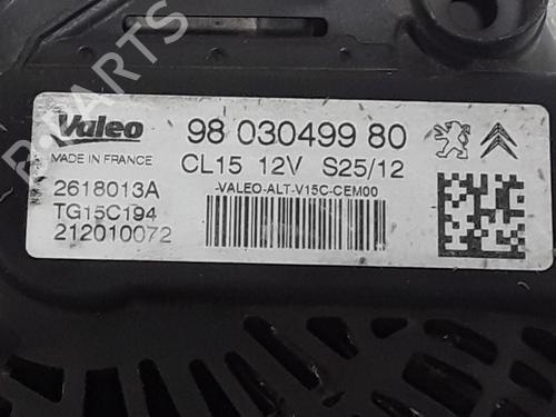 Alternator CITROËN C4 AIRCROSS 1.6 HDi 115 | BP33750821M7 - Image 2