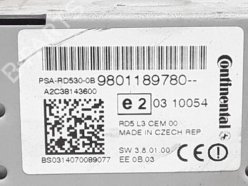 Radio CITROËN C4 II (NC_) 1.6 HDi 90 | BP37284651E6 - Image 2