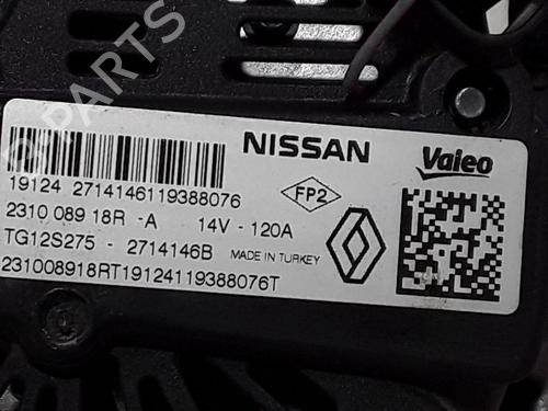 Alternator RENAULT CAPTUR I (J5_, H5_) 1.5 dCi 90 (J5N4, J5M5, J5MW, J5M6, J5AL, J5AJ) | BP30978447M7