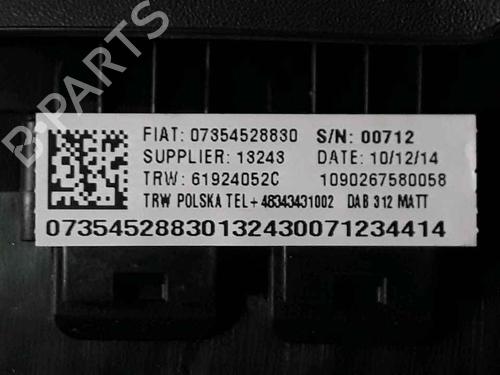 Driver airbag FIAT 500 (312_) 1.2 (312AXA1A) | BP25159878C9 