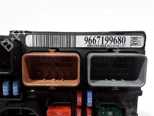Fuse box CITROËN C3 Picasso (SH_) 1.6 HDi | BP29871578E1