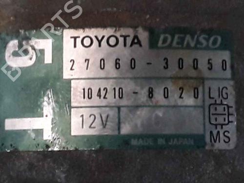 Alternator TOYOTA LAND CRUISER PRADO (_J12_)  | BP25765431M7 