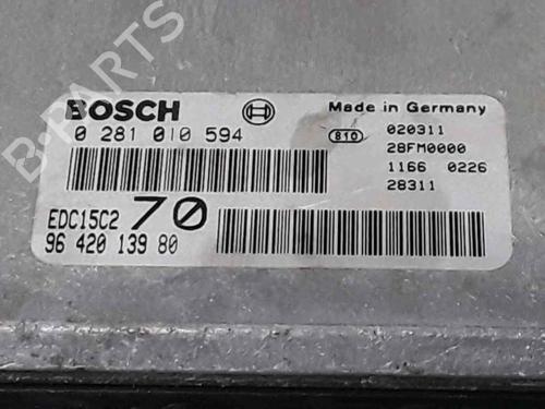 Engine control unit (ECU) PEUGEOT 206 Hatchback (2A/C) 2.0 HDI 90 | BP25766657M57 