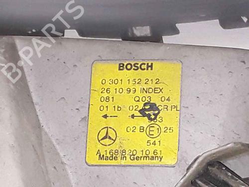 Right headlight MERCEDES-BENZ A-CLASS (W168) A 160 (168.033, 168.133) | BP25182578C29 