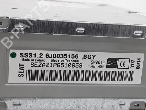 Radio SEAT IBIZA IV (6J5, 6P1) 1.6 TDI | BP25190149E6 