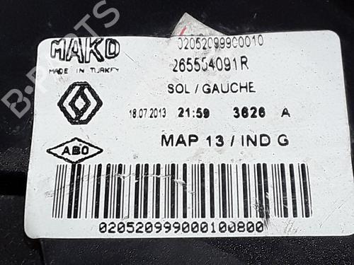 Left taillight RENAULT CLIO IV (BH_) 1.5 dCi 75 | BP30403534C34