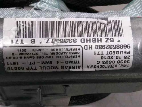Left curtain airbag PEUGEOT 308 I (4A_, 4C_) 1.6 HDi | BP25160457C11 