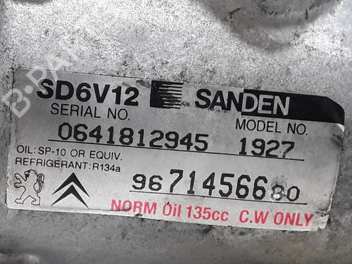 AC compressor CITROËN C3 Pluriel (HB_) 1.4 HDi | BP27690252M34 