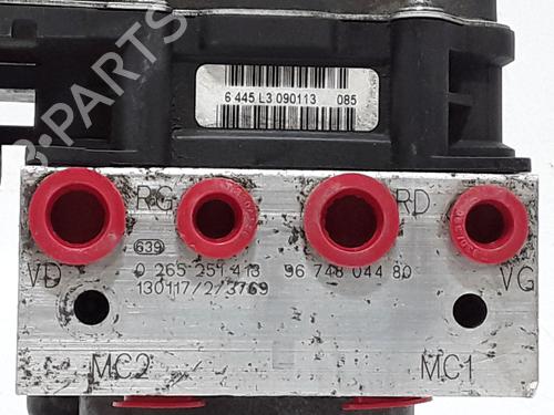 ABS pump CITROËN C5 III (RD_) 1.6 HDi 115 (RD9HRA, RD9HLA, RD9HL0) | BP38448802M43 - Image 2