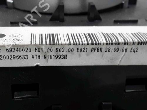 Climate control RENAULT CLIO III (BR0/1, CR0/1) 1.5 dCi (BR0H, CR0H, CR1S, BR1S) | BP25169590I5 