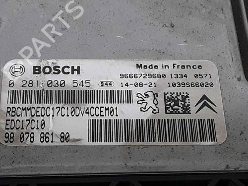 Engine control unit (ECU) CITROËN C3 II (SC_) 1.4 HDi 70 (SC8HZC, SC8HR0, SC8HP4) | BP25194913M57 