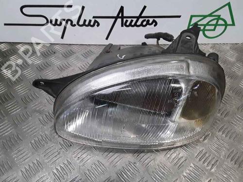 Used Left headlight OPEL CORSA B (S93) [1993-2009]  25181602