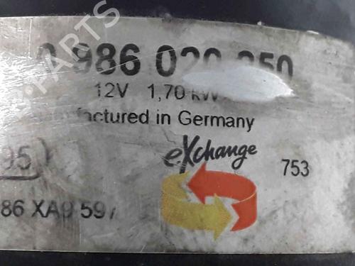 Starter VW GOLF V (1K1) 1.9 TDI | BP25178302M8 