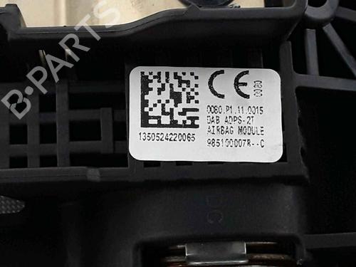 Driver airbag RENAULT MEGANE III Coupe (DZ0/1_) 1.6 dCi (DZ00, DZ12, DZ2A, DZ13) | BP25160301C9 