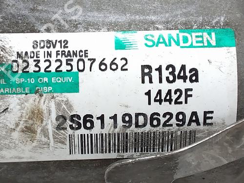 AC compressor FORD FIESTA V (JH_, JD_) 1.4 TDCi | BP27732118M34 