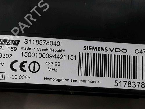 Engine control unit (ECU) FIAT PANDA (169_) 1.2 (169.AXB11, 169.AXB1A) | BP25194856M57 